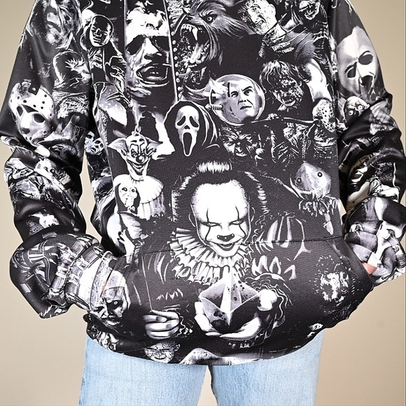 Horror Movie Hoodie - Picture 3 of 4
